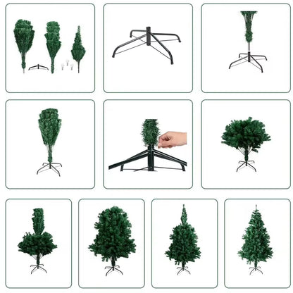 Excellent Quality 150 210 Cm Artificial Christmas Tree Price for Indoor and Outdoor Party Decoration, Easy Assembly